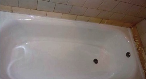 Реставрация ванны жидким акрилом | Мамоново