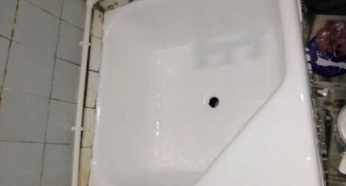 Обновление душевого поддона акрилом | Мамоново